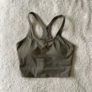 Olive Green Athletic Shirt